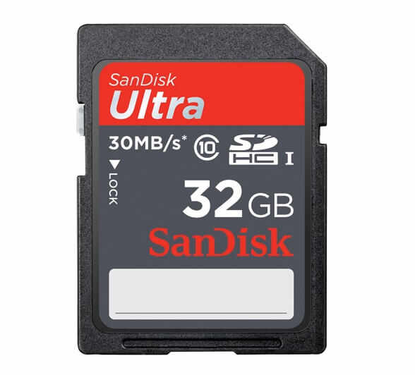 Card memorie SDHC SanDisk Ultra 32GB, Class 10 UHS-I