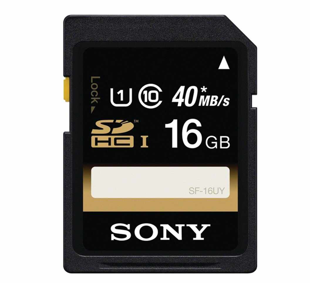 Card memorie SDHC Sony SF16U-STYLUS 16GB, Class 10