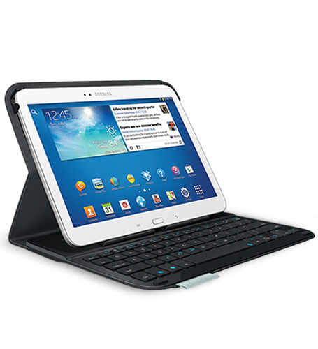 Husa cu tastatura Logitech 920-005811 pentru Samsung Galaxy Tab 3,10.1
