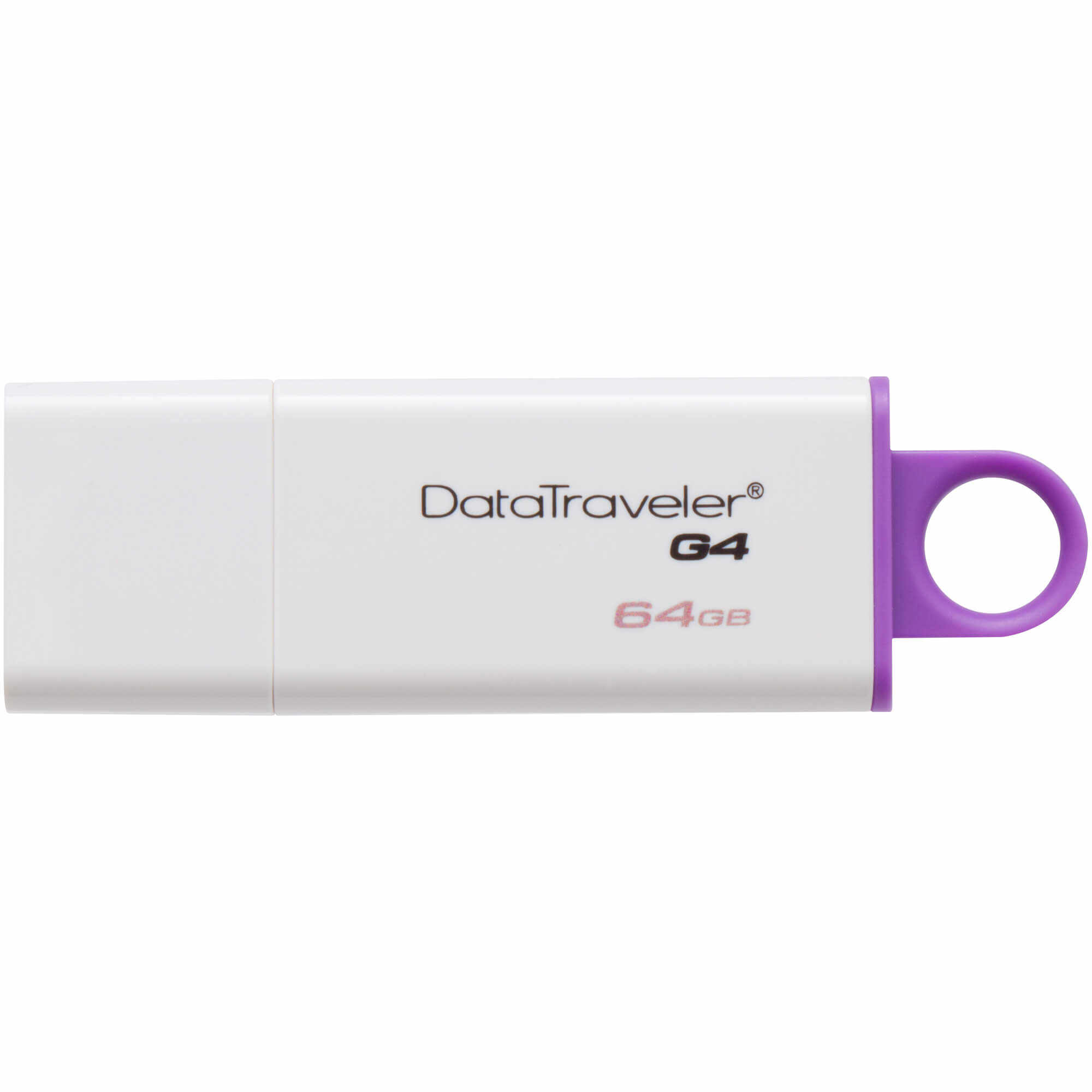 Memorie USB Kingston DataTraveler DTIG4, 64GB, USB 3.0, Alb/Violet