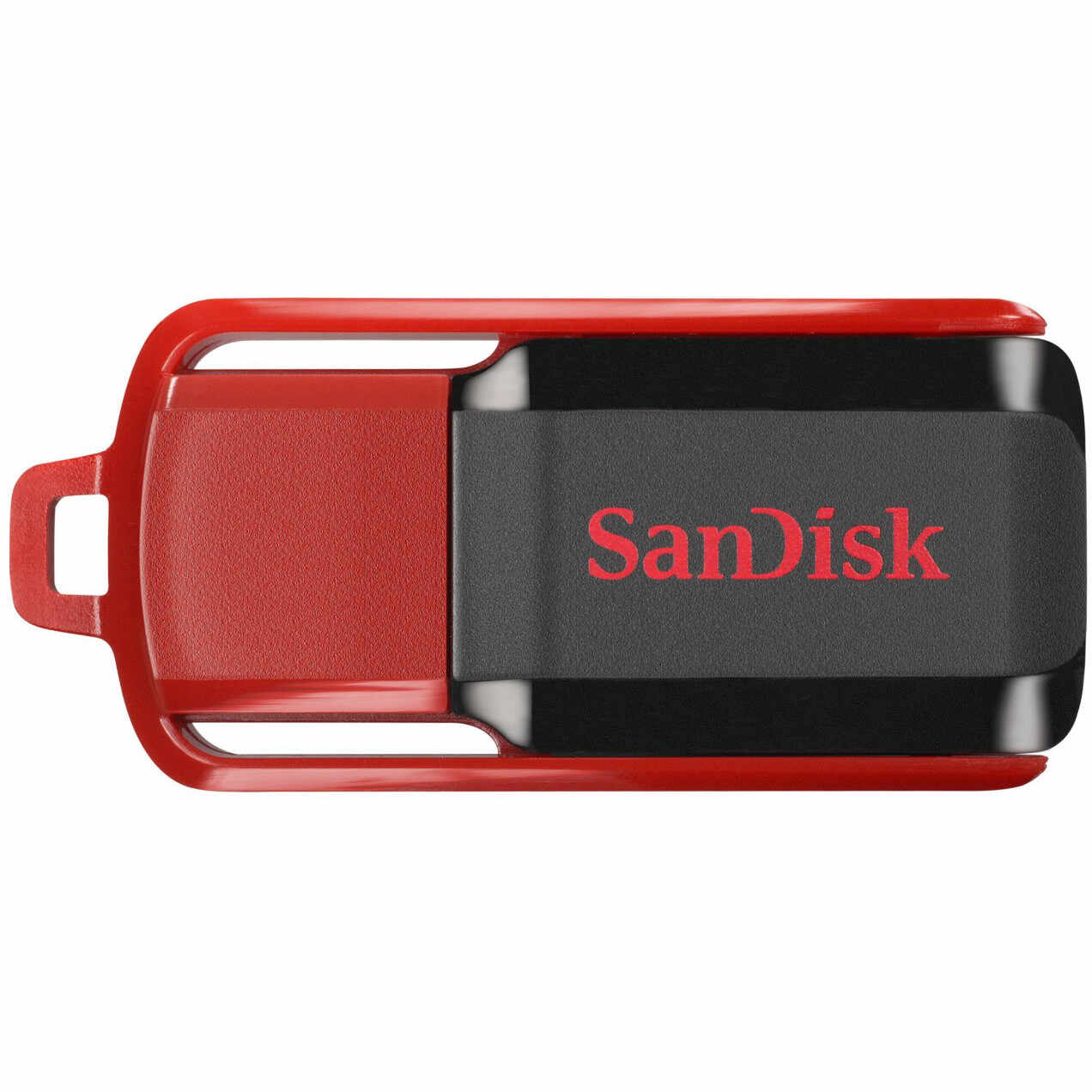 Memorie USB Sandisk, 32 GB, USB 2.0, Rosu/Negru