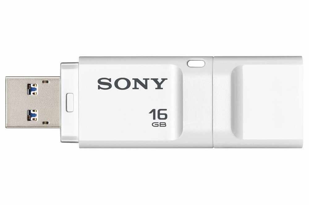Memorie USB Sony Micro Vault USM16GXW X, 16GB, Alb