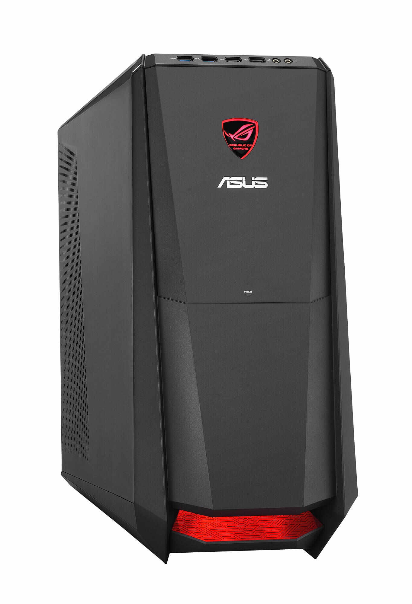 Sistem Desktop PC Asus G30AK-RO004D, Intel Core i7, Memorie 16GB, HDD 1TB + SSD 128GB, nVidia GeForce, Free DOS