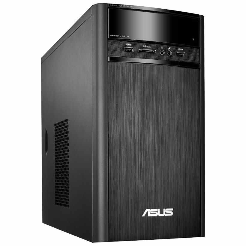 Sistem Desktop PC Asus K31AM-J-RO001D, Intel Celeron, Memorie 4GB, HDD 500 GB, Intel HD Graphics, Free DOS