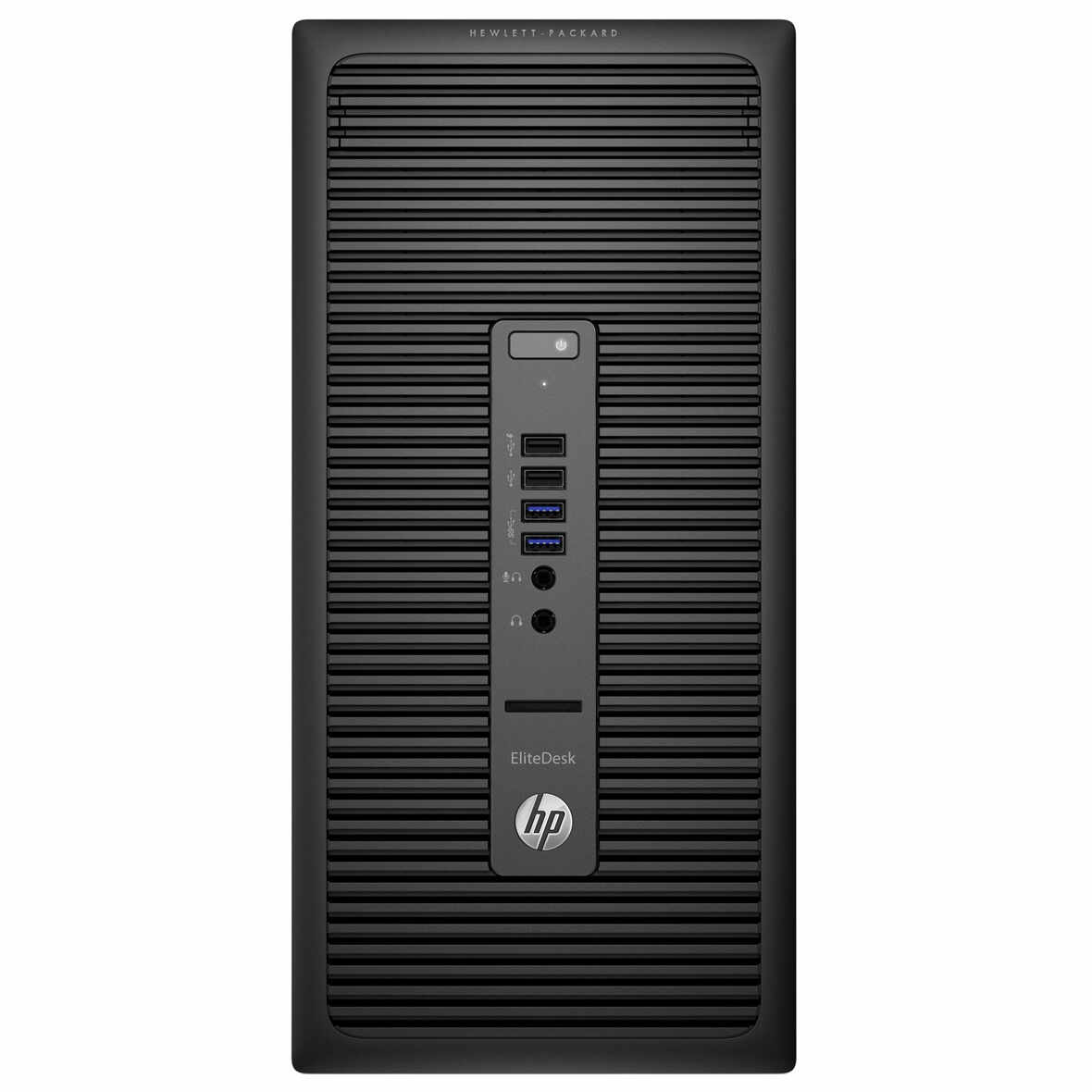 Sistem Desktop PC HP Elitedesk, AMD Quad-Core A10, Memorie 8GB, HDD 1TB, AMD Radeon, Free DOS