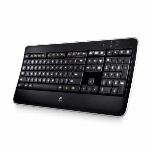 Tastatura Logitech Wireless Illuminated Keyboard K800