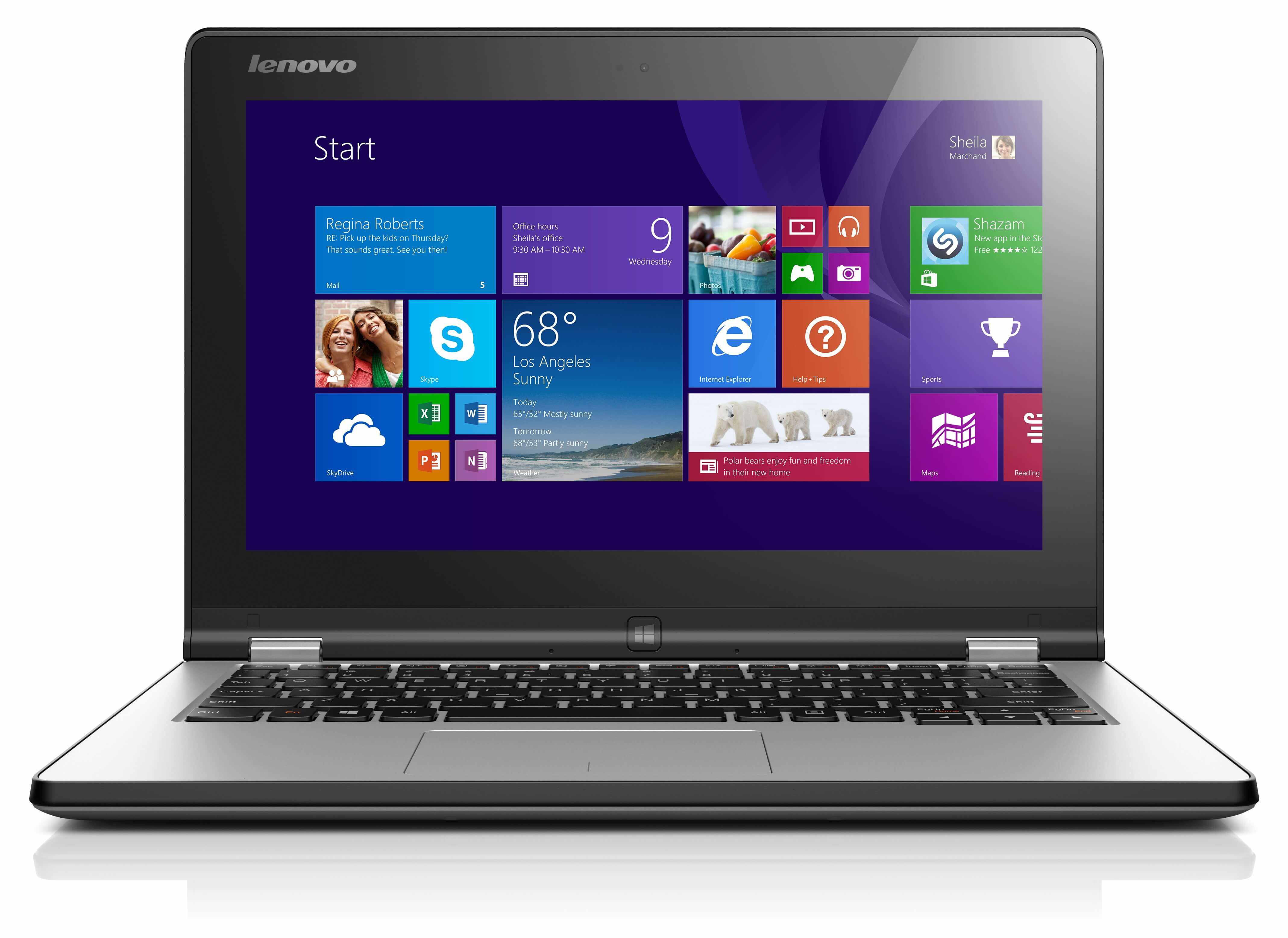 Ultrabook Lenovo Yoga2, Intel Core i7-4510U, 8GB DDR3, SSD 256GB, Intel HD Graphics, Windows 8