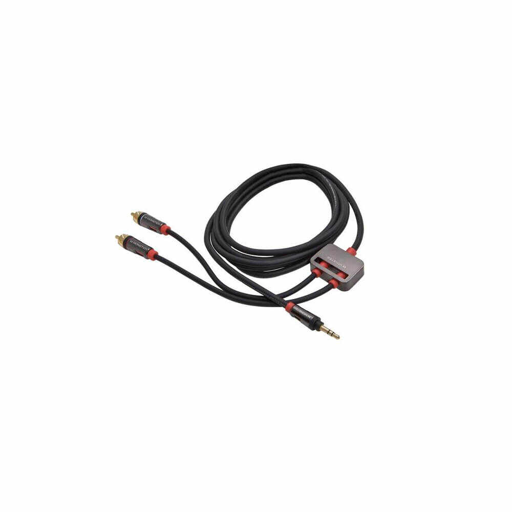 Cablu audio Monster Cable 2 RCA - 1 Jack 3.5 mm, 2.1 m