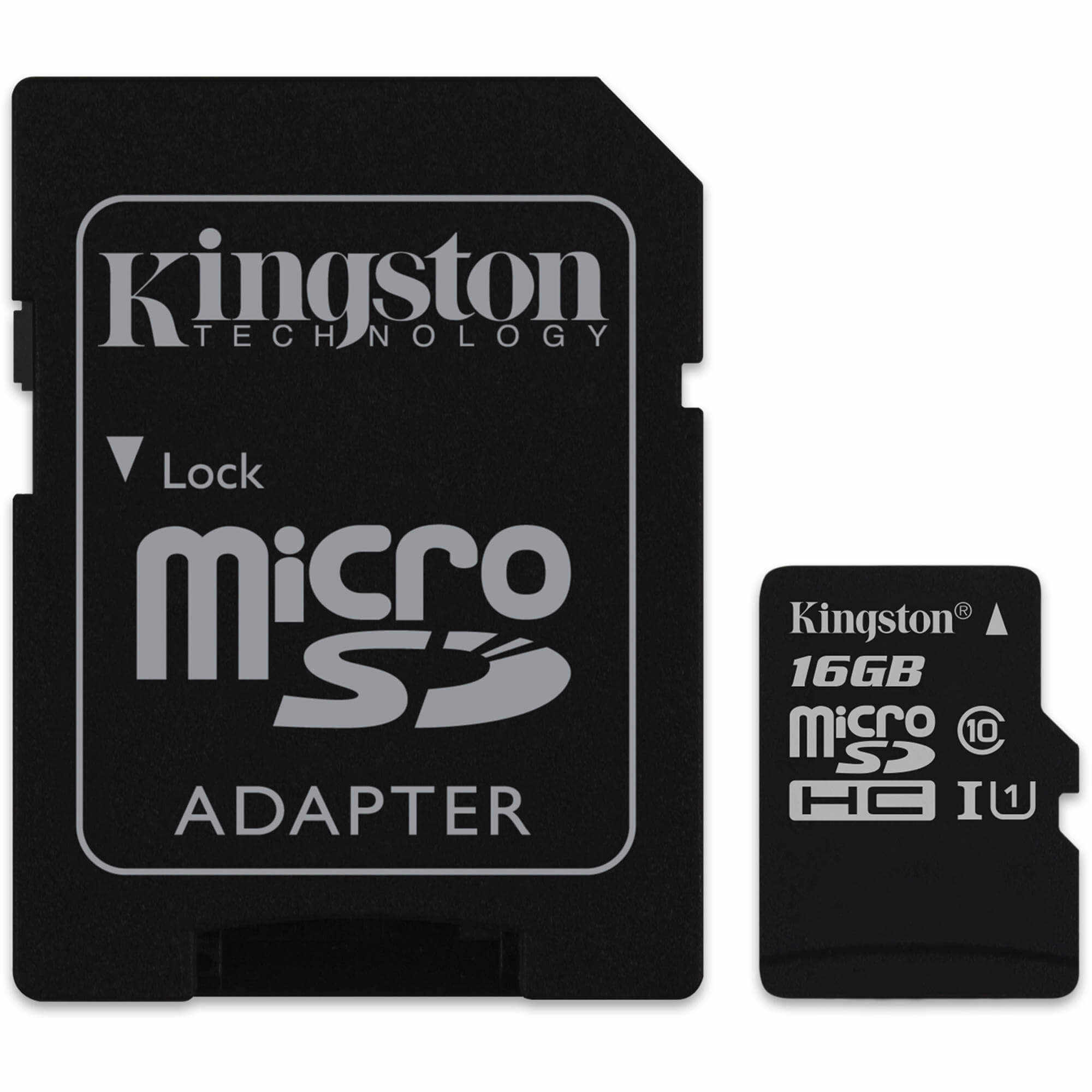 Card de memorie Kingston MicroSDHC, 16GB, Class 10