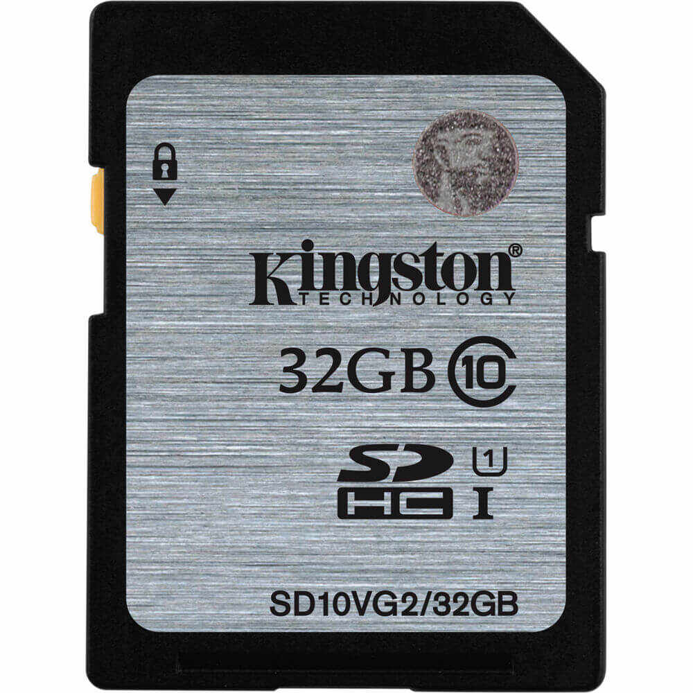 Card de memorie Kingston SDHC, 32GB, Class 10