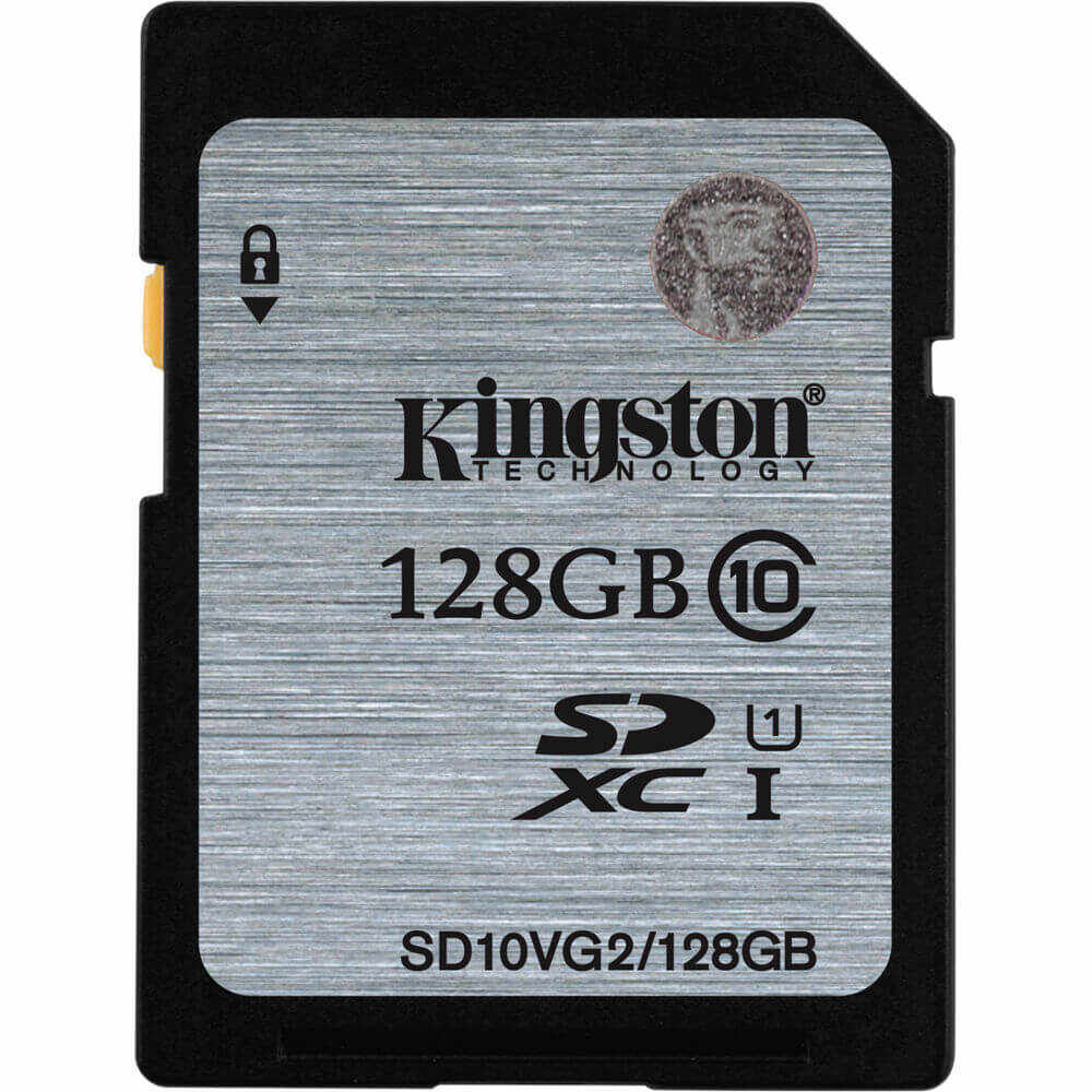 Card de memorie Kingston SDXC, 128GB, Clasa 10