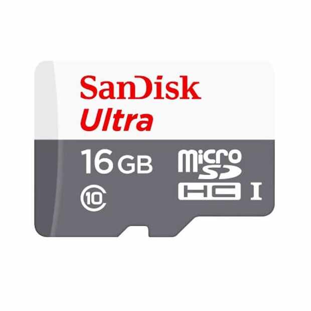 Card memorie Micro-SDHC SanDisk Ultra 16GB, Clasa 10