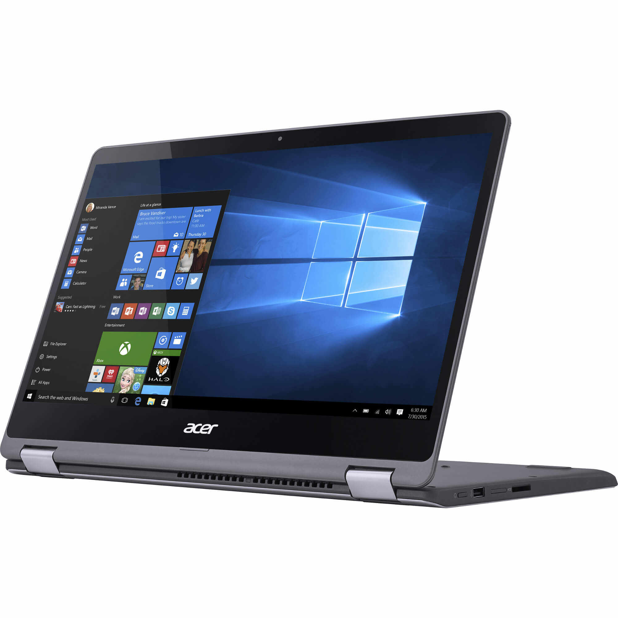 Laptop 2 in 1 Acer Aspire R5-571TG-71N9, Intel Core i7-6500U, 8GB DDR4, HDD 1TB + SSD 256GB, nVidia GeForce GT 940MX 2GB, Windows 10