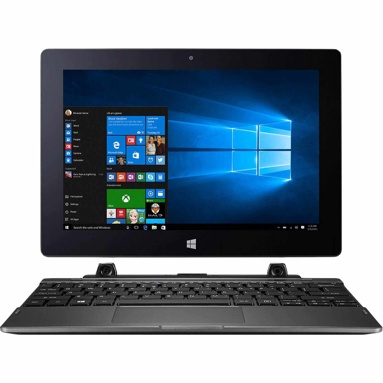 Laptop 2 in 1 Acer Aspire Switch One 10 SW1-011-19W7, Intel Atom X5-Z8300, 2GB DDR3, eMMC 32GB, Intel HD Graphics, Windows 10