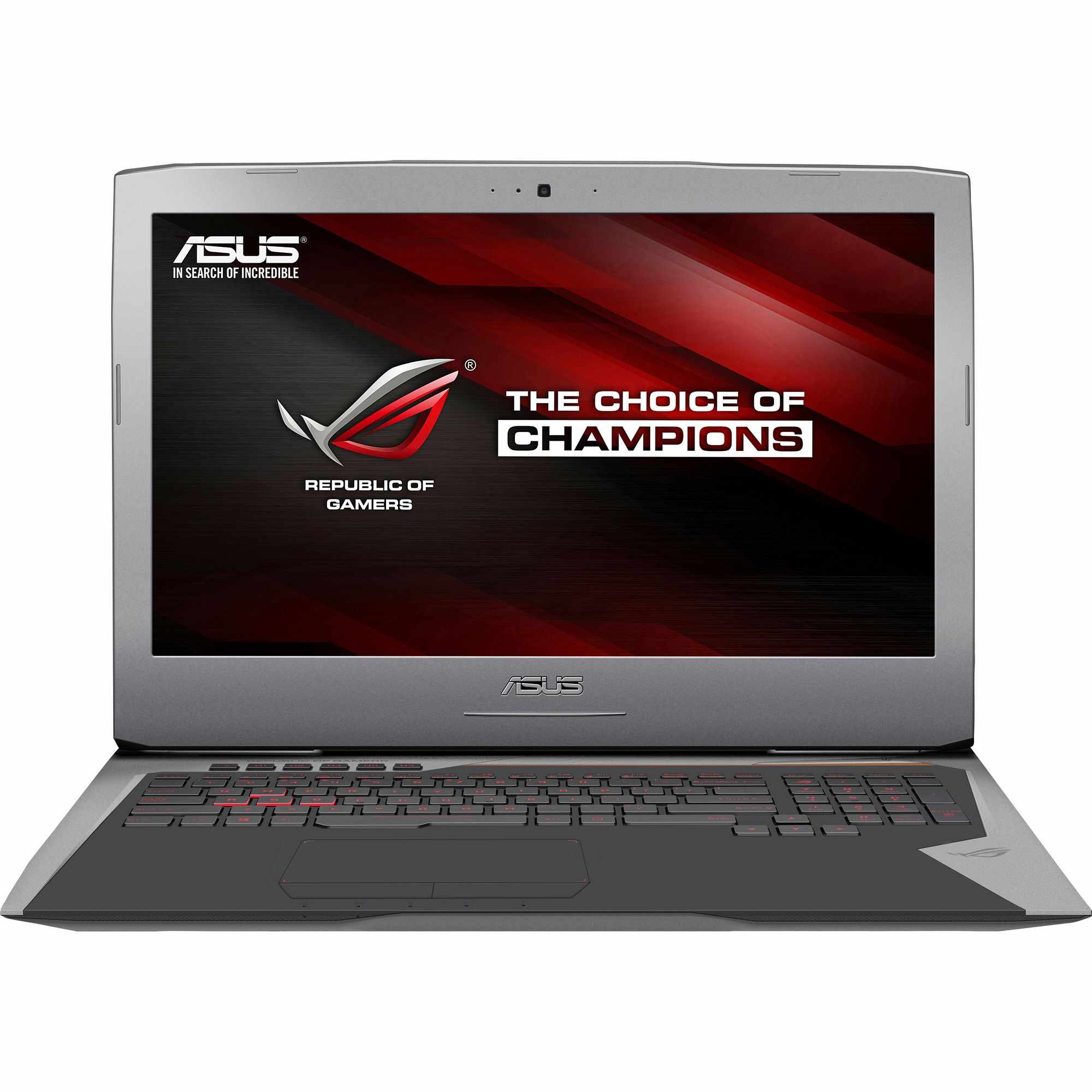 Laptop Gaming Asus ROG G752VL-GC088D, Intel Core i7-6700HQ, 16GB DDR4, HDD 1TB, nVidia GeForce GTX 965M 2GB, Free DOS