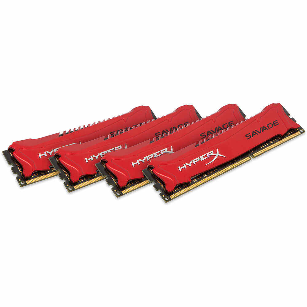 Memorie Kingston HyperX Savage HX316C9SRK4/32, 32GB, DDR3, 1600MHz, CL9