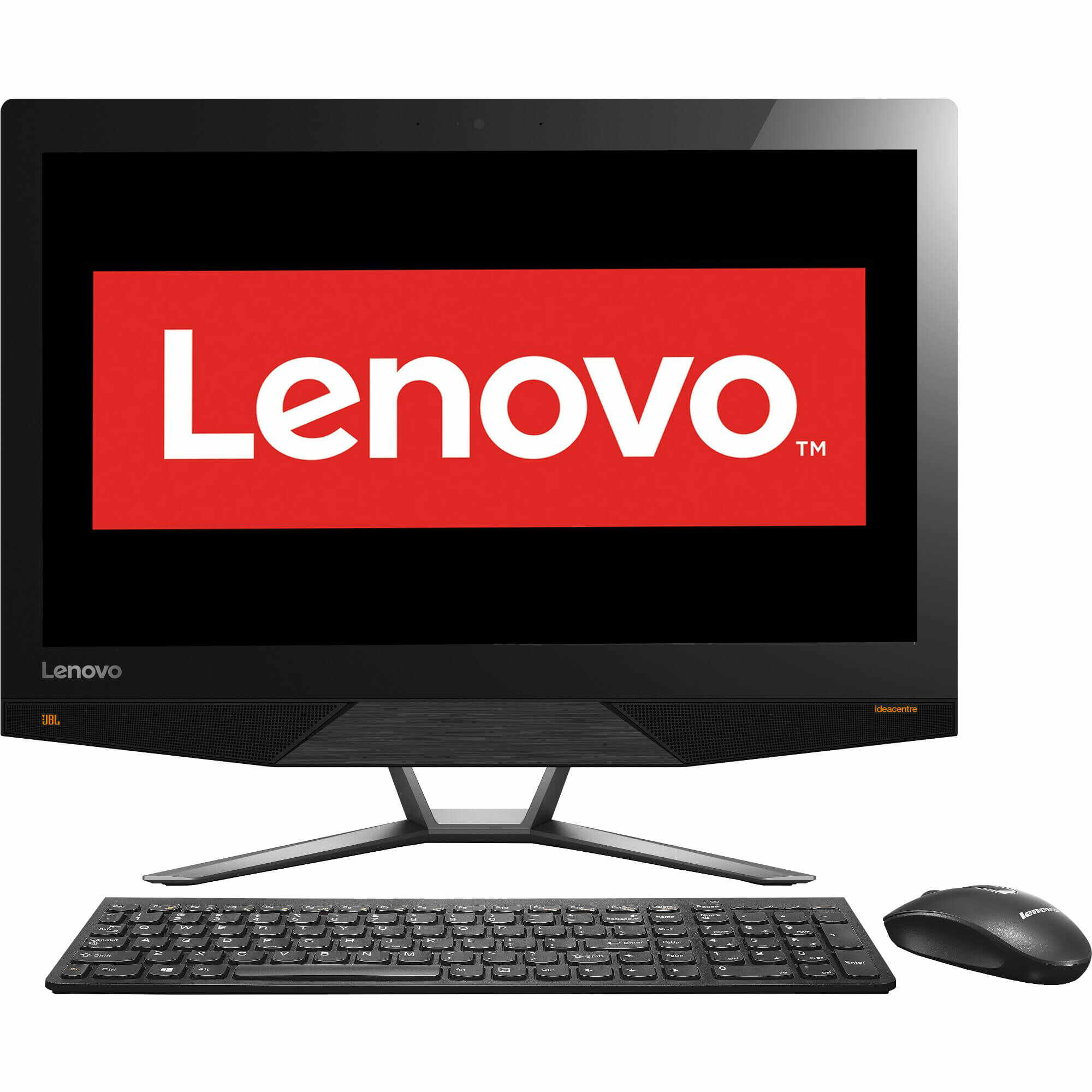 Sistem Desktop PC All-In-One Lenovo IdeaCentre AIO 700-24ISH, Intel Core i5, Memorie 8GB, SSHD 2TB + 8GB, nVidia GeForce, Free DOS