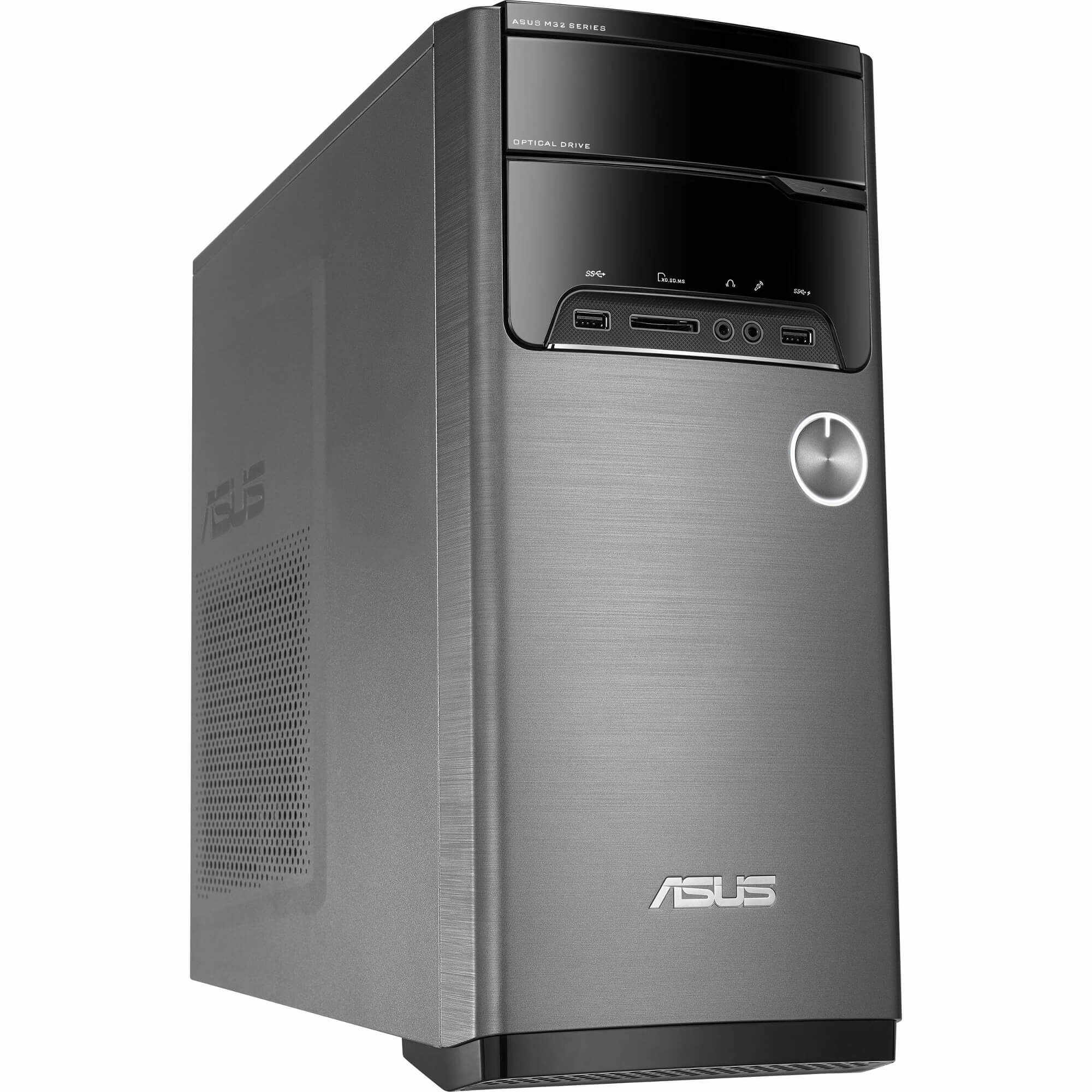 Sistem Desktop PC Asus M32CD, Intel Core i5-6400, 8GB DDR4, HDD 1TB + SSD 128GB, nVidia GeForce GTX 950 2GB, Free DOS