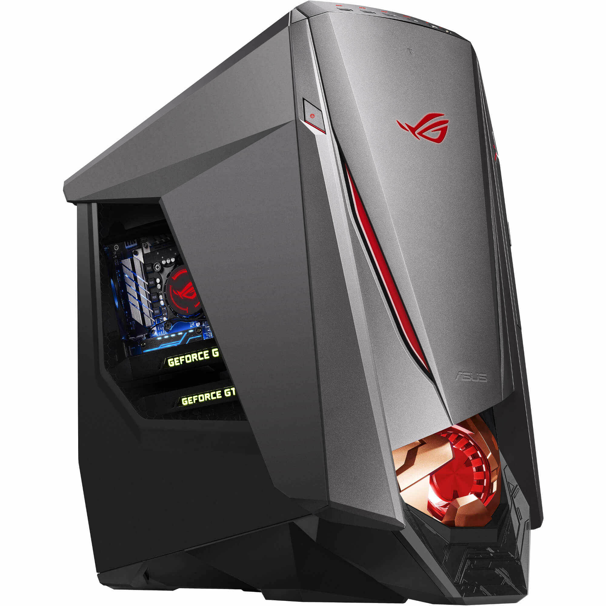 Sistem Desktop PC Gaming Asus GT51CA-RO001T, Intel Core i7-6700K, 16GB DDR4, HDD 1TB + SSD 256GB, nVidia GeForce GTX 980 4GB, Windows 10