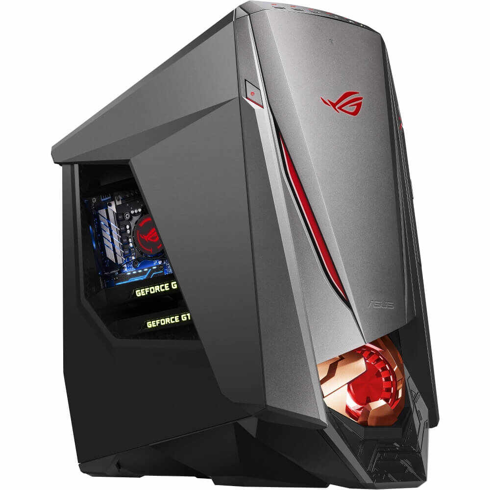 Sistem Desktop PC Gaming Asus GT51CA-RO003T, Intel Core i7-6700K, 32GB DDR4, HDD 2TB + SSD 512GB, nVidia GeForce GTX 980 4GB, WIndows 10 Home
