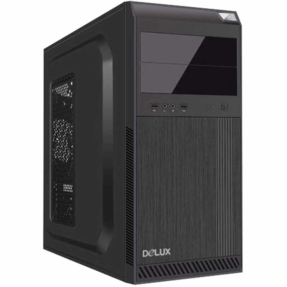 Sistem Desktop PC Serioux, AMD A-Series, Memorie 8GB, HDD 1TB, AMD Radeon, Free DOS