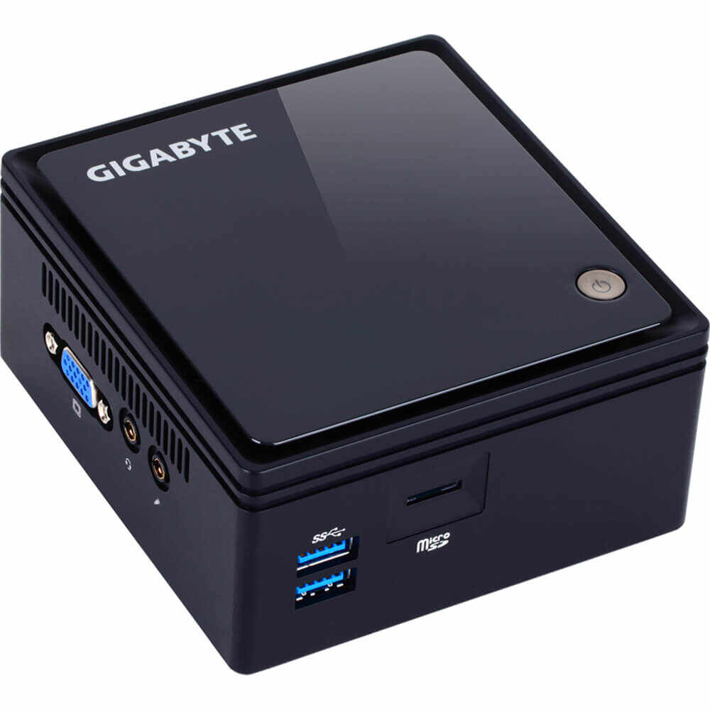 Sistem Mini PC Gigabyte GB-BACE-3160, Intel Celeron J3160, Intel HD Graphics, FreeDOS