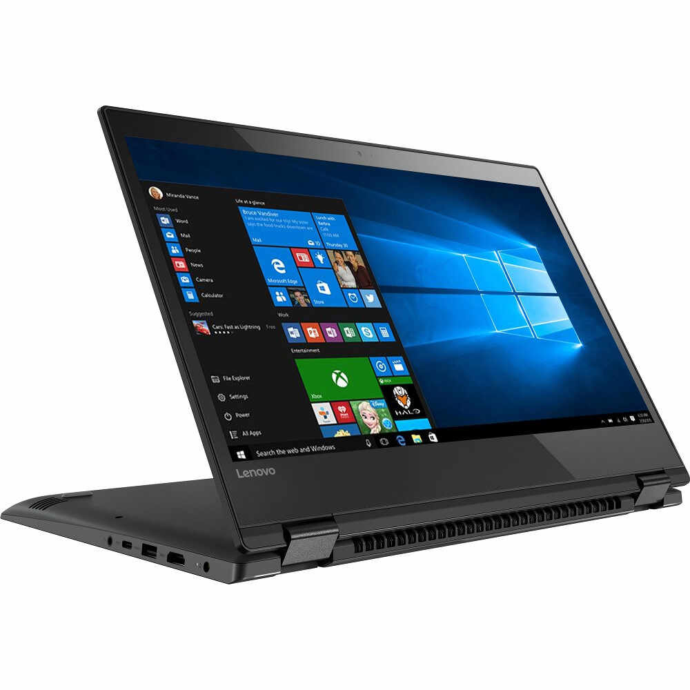 Laptop 2 in 1 Lenovo Yoga 520-14IKB, Intel Core i7-7500U, 8GB DDR4, HDD 1TB, Intel HD Graphics, Windows 10 Home