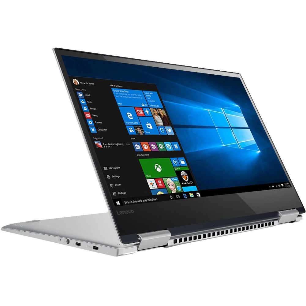 Laptop 2 in 1 Lenovo Yoga 720-13IKB, Intel Core i7-8550U, 8GB DDR4, SSD 512GB M.2, Intel HD Graphics, Windows 10 Home