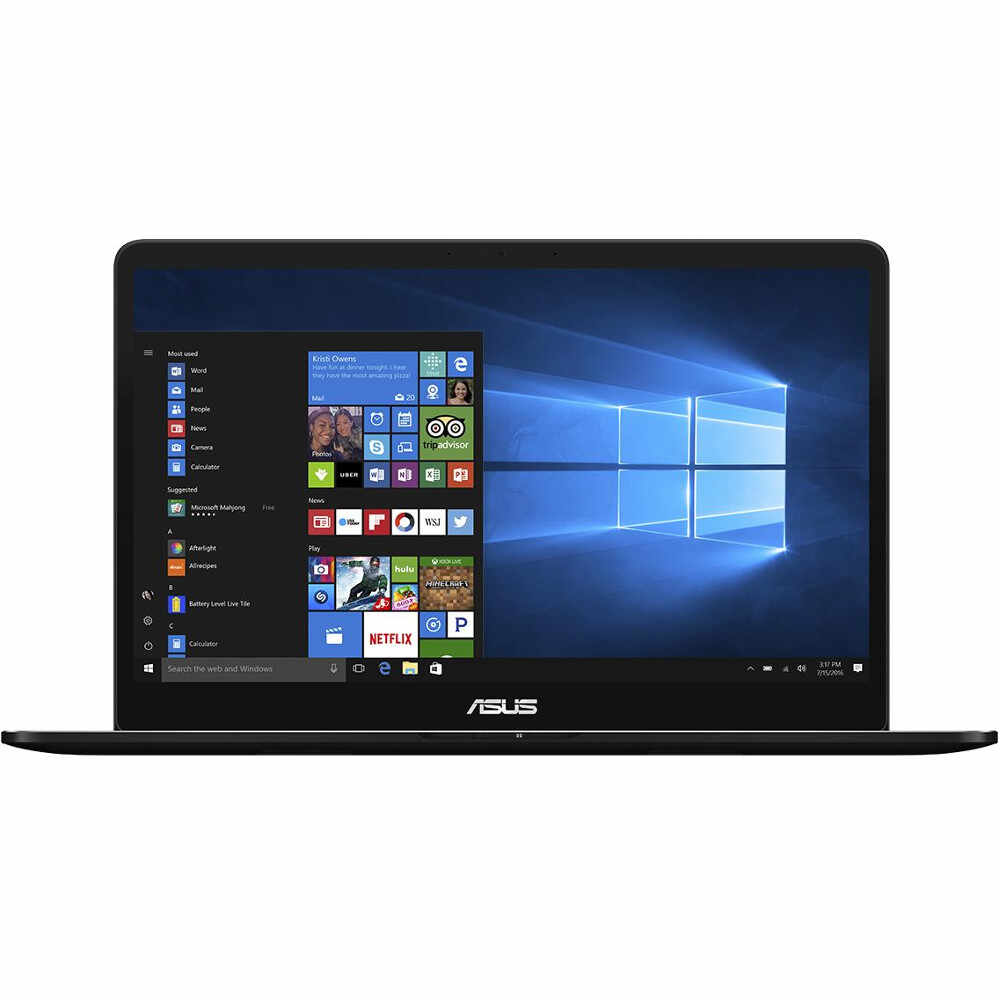 Laptop Asus ZenBook Pro UX550VD-BN046T, Intel Core i7-7700HQ, 8GB DDR4, SSD 256GB, nVidia GeForce GTX 1050 4GB, Windows 10