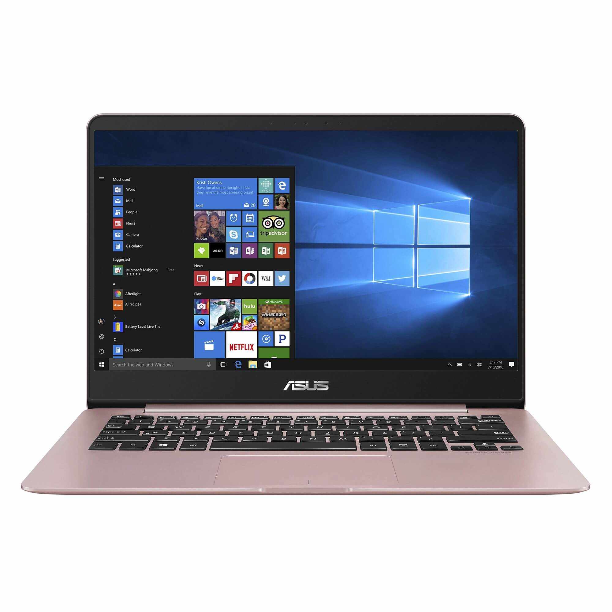 Laptop Asus ZenBook UX430UQ-GV008T, Intel Core i5-7200U, 8GB DDR4, SSD 256GB, nVidia GeForce 940MX 2GB, Windows 10