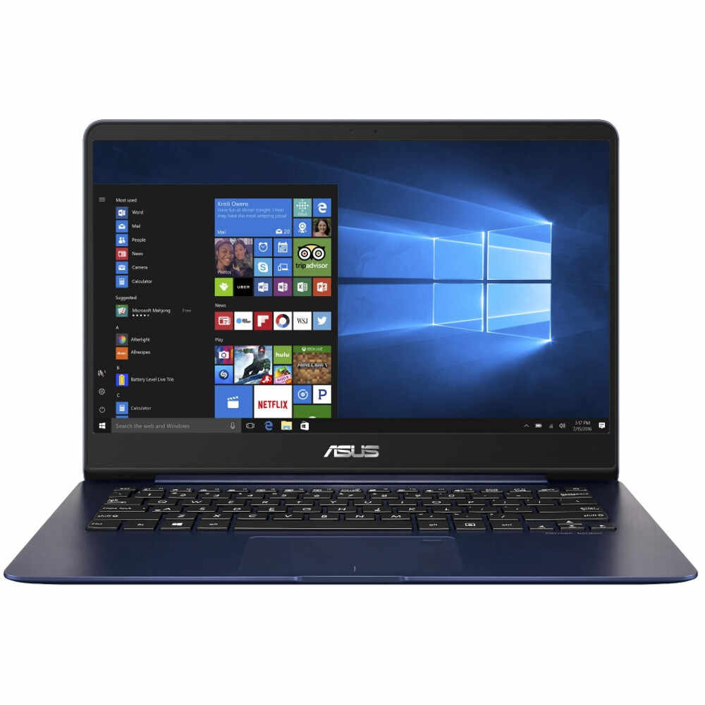 Laptop Asus ZenBook UX430UQ-GV147T, Intel Core i7-7500U, 16GB DDR4, SSD 256GB, nVidia GeForce 940MX 2GB, Windows 10