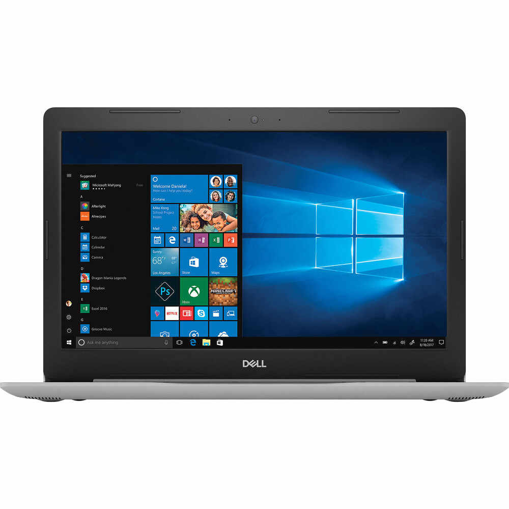 Laptop Dell Inspiron 5570, Intel Core i7-8550U, 8GB DDR4, HDD 1TB + SSD 128GB, AMD Radeon 530 4GB, Windows 10 Home