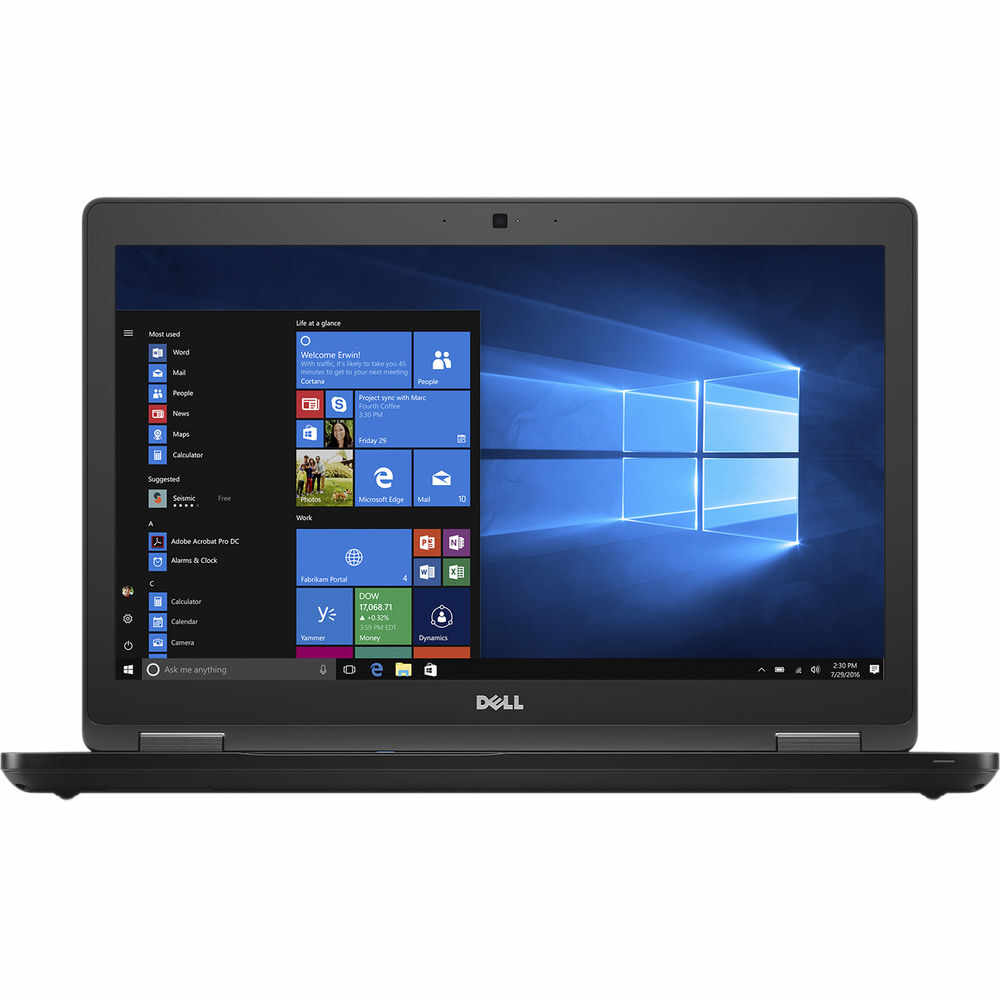 Laptop Dell Latitude 5580, Intel Core i5-7440HQ, 16GB DDR4, SSD 256GB, nVidia GeForce 940MX 2GB, Windows 10 Pro
