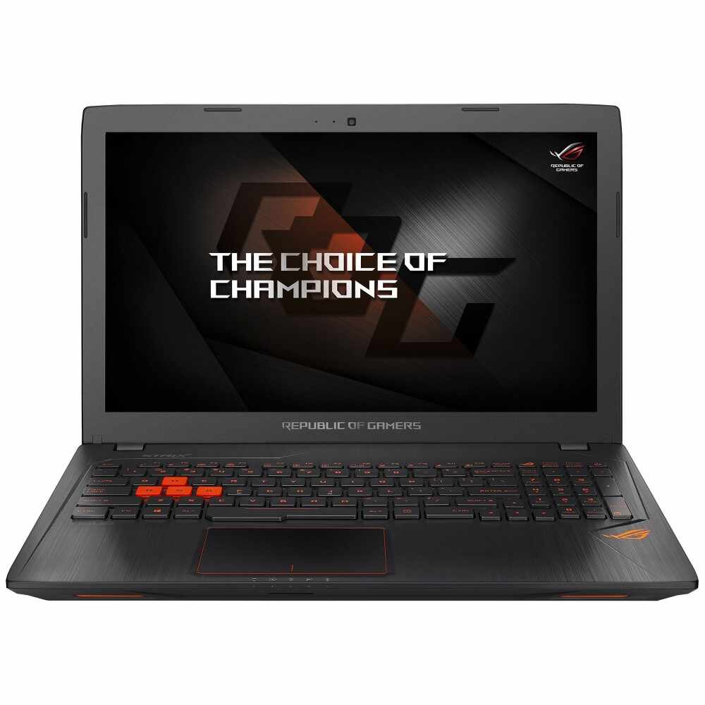 Laptop Gaming Asus ROG STRIX GL553VE-FY025, Intel Core i7-7700HQ, 16GB DDR4, HDD 1TB + SSD 128GB, nVidia GeForce GTX1050TI 4GB, Endless OS