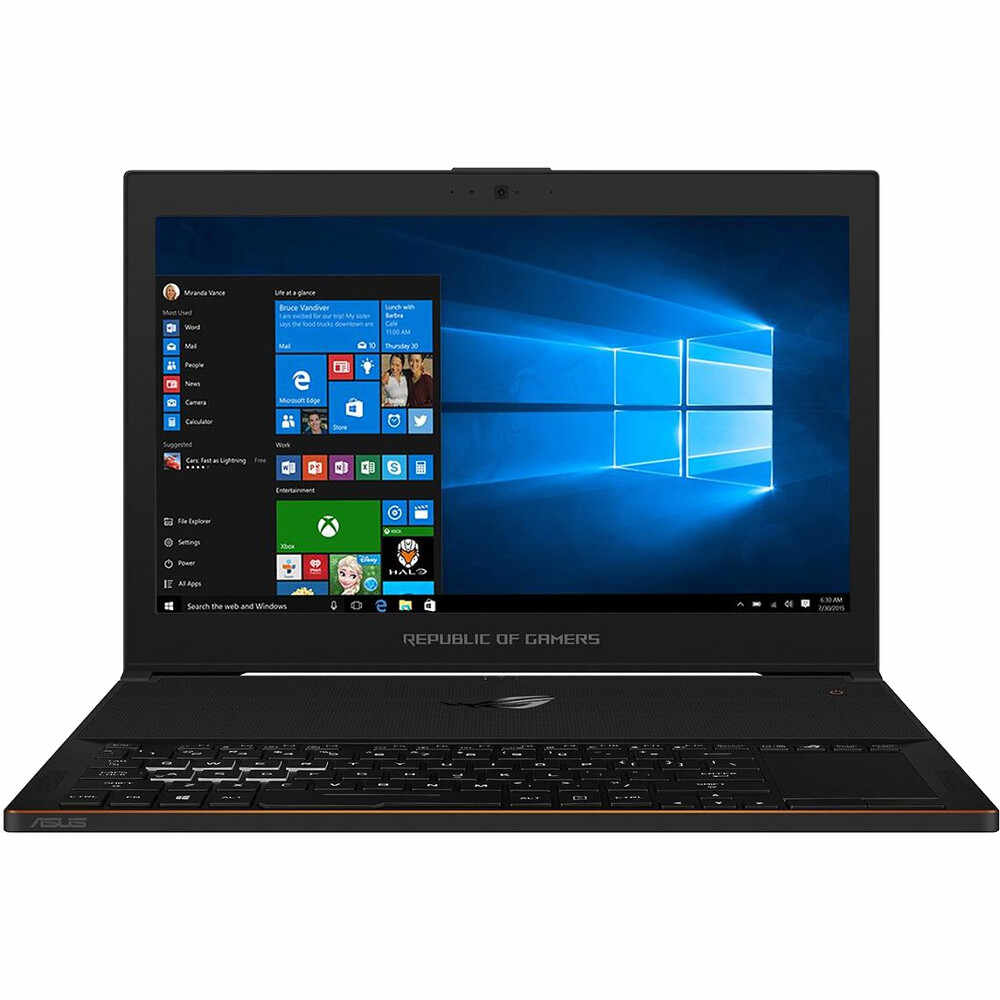 Laptop Gaming Asus ROG Zephyrus GX501VI-GZ020T, Intel Core i7-7700HQ, 24GB DDR4, SSD 512GB, nVidia GeForce GTX 1080 8GB, Windows 10 Home
