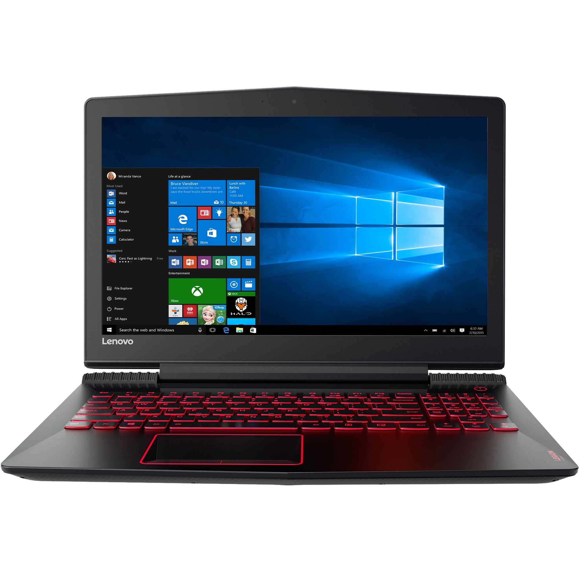 Laptop Gaming Lenovo Legion Y520-15IKBN, Intel Core i7-7700HQ, 8GB DDR4, SSD 512GB, nVidia GeForce GTX 1050 4GB, Windows 10 Home