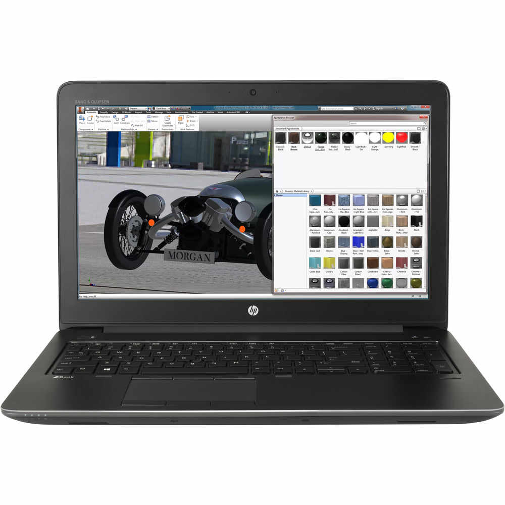 Laptop HP Zbook 15 G4, Intel Core i7-7700HQ, 16GB DDR4, SSD 256GB, nVidia Quadro M1200 4GB, Windows 10 Pro