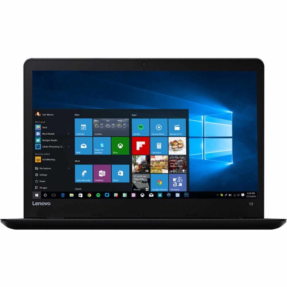 Laptop Lenovo ThinkPad 13 Gen 2, Intel Core i3-7100U, 4GB DDR4, SSD 128GB, Intel HD Graphics, Windows 10 Pro