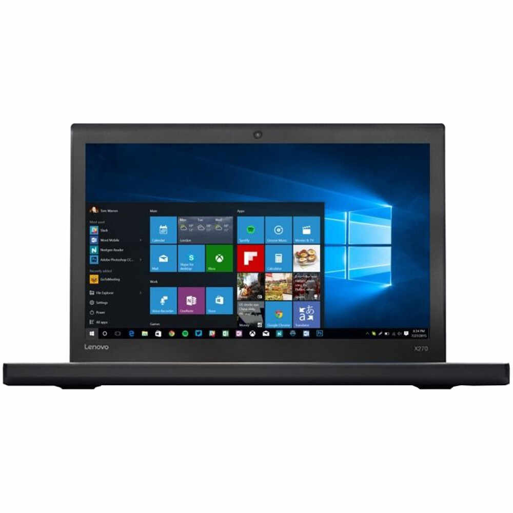 Laptop Lenovo ThinkPad X270, Intel Core i5-7200U, 8GB DDR4, SSD 256GB, Intel HD Graphics, Windows 10 Pro