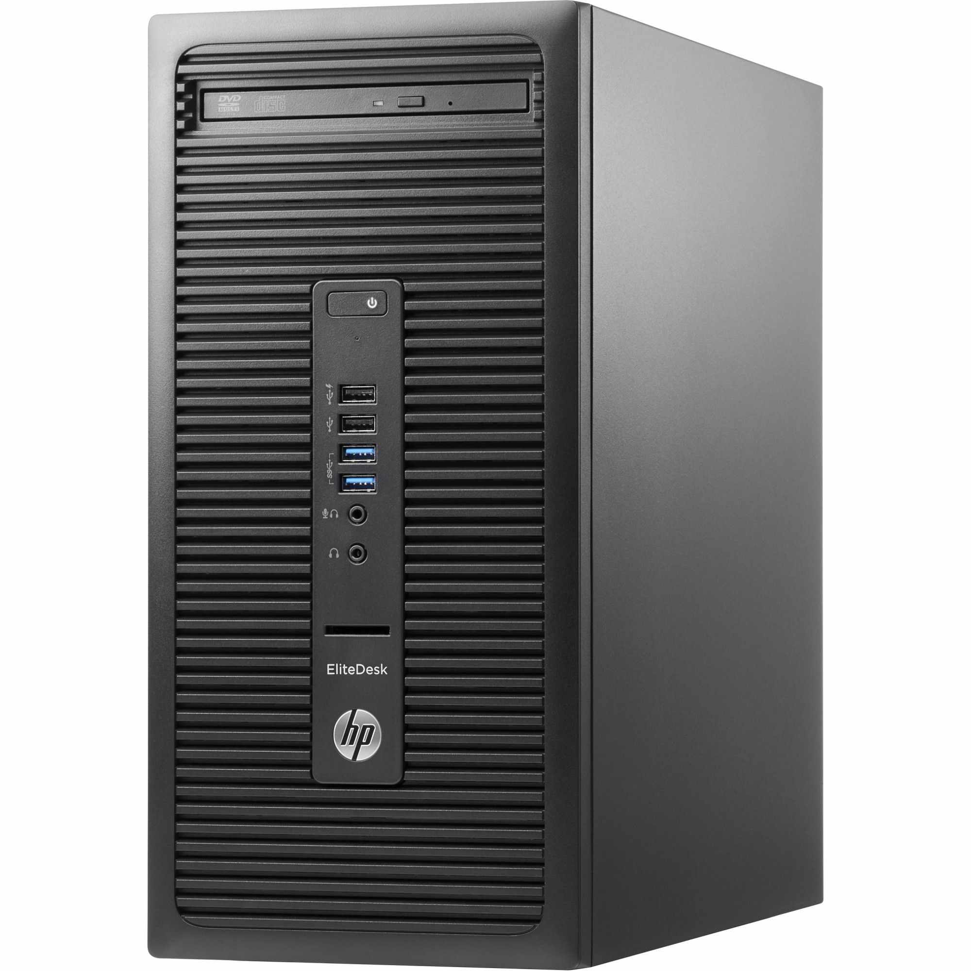Sistem Desktop PC HP EliteDesk 705 G2 MT, AMD A10-8750B, 8GB DDR3, HDD 2TB, nVIDIA GeForce GT 730 2GB, Free DOS