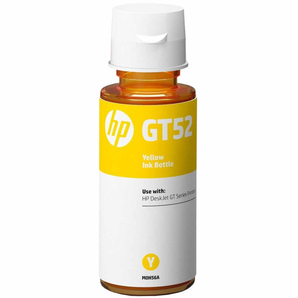 Sticla de cerneala HP GT52, Galben