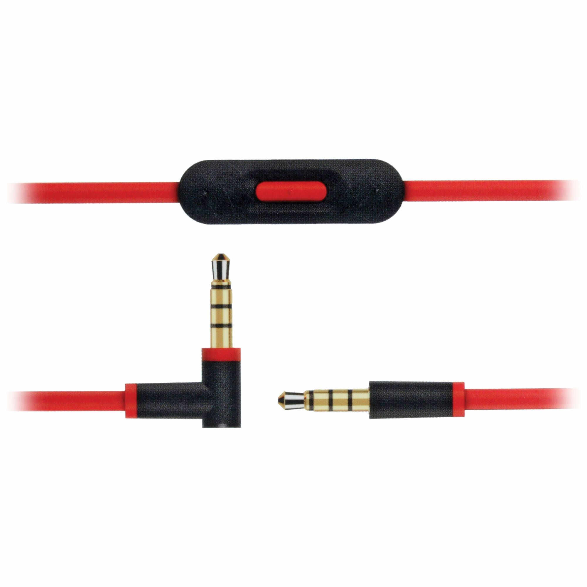 Cablu Audio Beats MHDV2G/A, 3.5 mm jack plug - 3.5 mm jack plug, Rosu