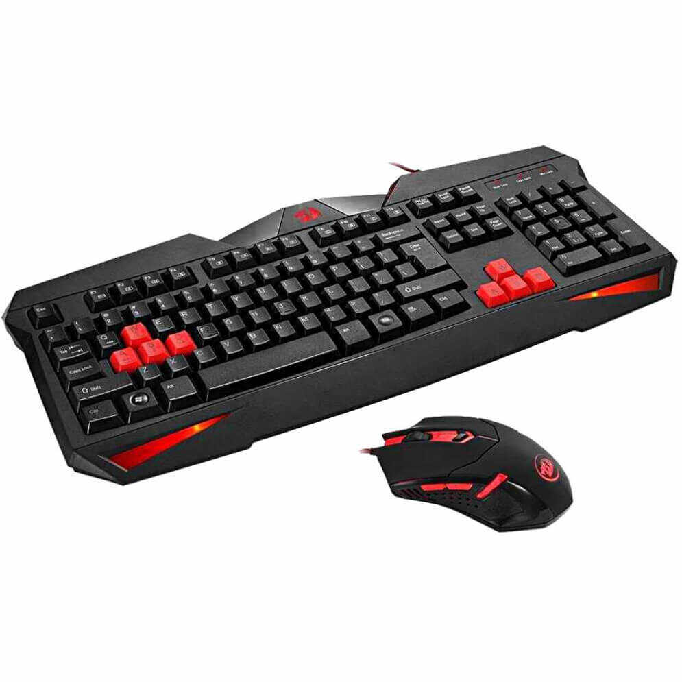 Kit tastatura si mouse gaming Redragon Vajra + Centrophorus S101-2