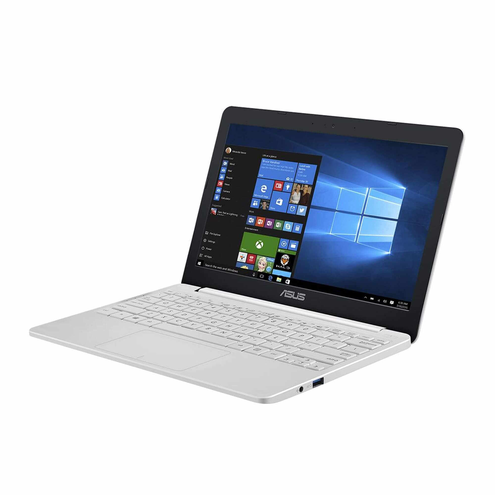 Laptop ASUS E203NA-FD115TS, Intel® Celeron® N3350, 4GB DDR3, 32GB eMMC, Intel® HD Graphics, Windows 10 Home