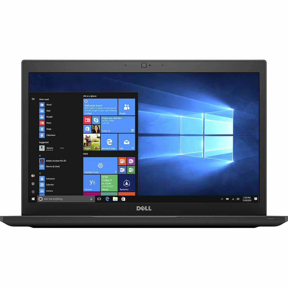 Laptop Dell Latitude 7480, Intel Core i7-6600U, 8GB DDR4, SSD 256GB, Intel HD Graphics, Windows 7 Pro
