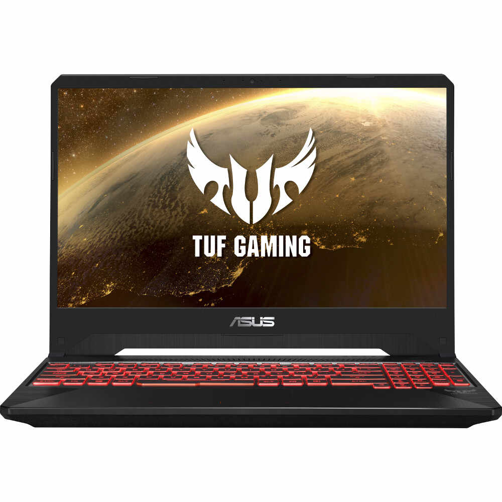 Laptop Gaming Asus TUF FX505GD-BQ122, Intel® Core™ i5-8300H, 8GB DDR4, HDD 1TB + SSD 128GB, nVIDIA GeForce GTX 1050 4GB, Free DOS