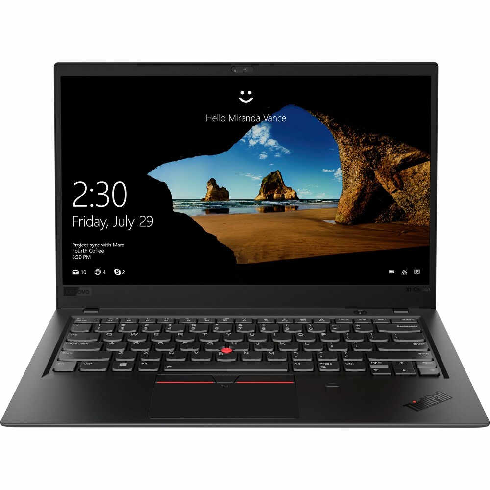 Laptop Lenovo ThinkPad X1 Carbon 6th, Intel Core i7-8550U, 16GB DDR3, SSD 1TB, Intel HD Graphics, Windows 10 Pro