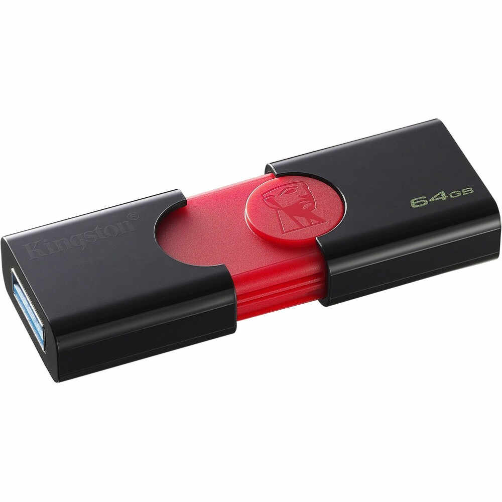 Memorie USB Kingston DataTraveler 106, 64GB, USB 3.1, Negru