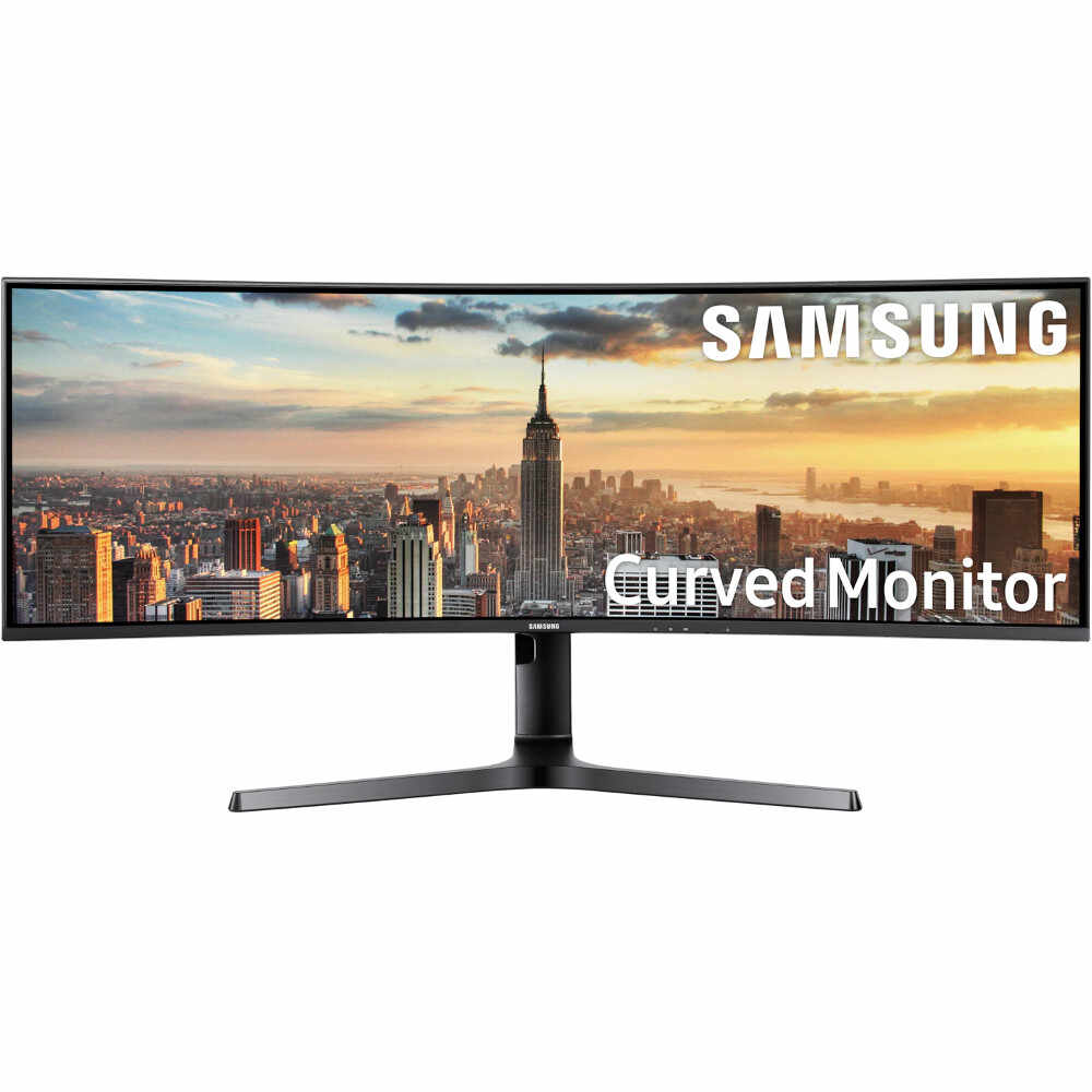 Monitor curbat LED Samsung C43J890DKU, 43