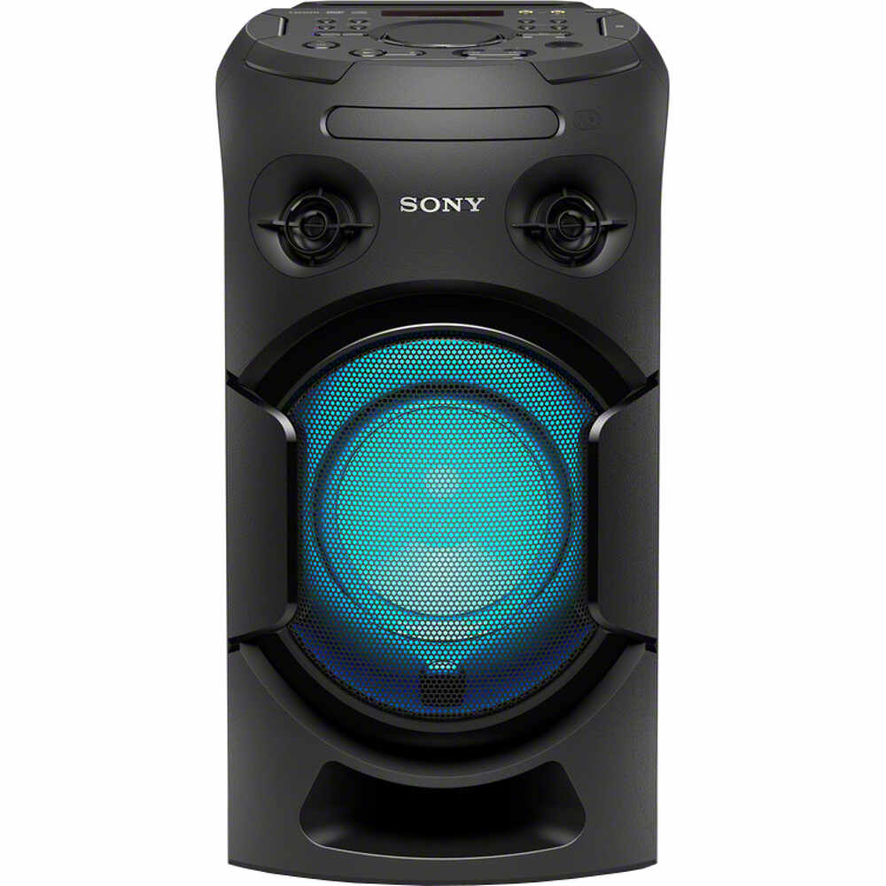 Sistem audio Sony MHC-V21D, 300W, Bluetooth, NFC, Negru